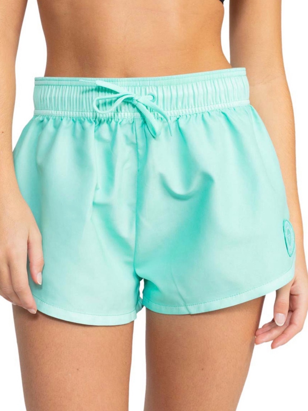 **ROXY** Women’s No Bad Waves Aqua Drawstring BoardShorts